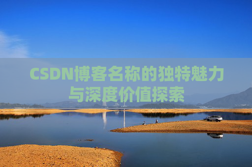 CSDN博客名称的独特魅力与深度价值探索 CSDN博客名称的独特魅力与深度价值探索